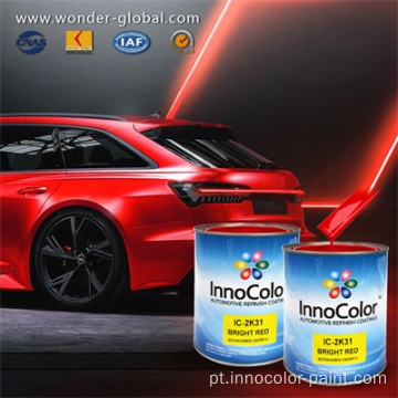 Cores de pintura de carro Refinamento automotivo Casaco transparente